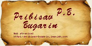 Pribisav Bugarin vizit kartica